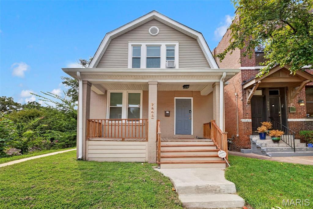 Welcome to this beautiful gem nestled in Benton Park West! This charming 2-bedroom, 1-bath home combines classic St. Louis character with modern updates and thoughtful improvements throughout. The home features a newer roof, siding, windows, HVAC system, water heater, and appliances, offering peace of mind and move-in-ready convenience. Recent improvements include brand-new brick patios and a newly built garden bed, a brand-new built-in closet, and a newly insulated attic for added efficiency. The home also features a built-in breakfast nook with drawers for additional storage, as well as a beautifully updated bathroom complete with a new bathtub, wood paneling, and granite surround. The garage door motor is also less than a year old. Step outside to enjoy the beautifully redone outdoor spaces and fenced-in backyard, perfect for relaxing, entertaining, or enjoying your morning coffee. The property also includes a spacious California garage, providing convenient off-street parking. With easy access to some of St. Louis’ best restaurants, parks, shops, and entertainment, this home is a MUST see. Schedule your showing today!
