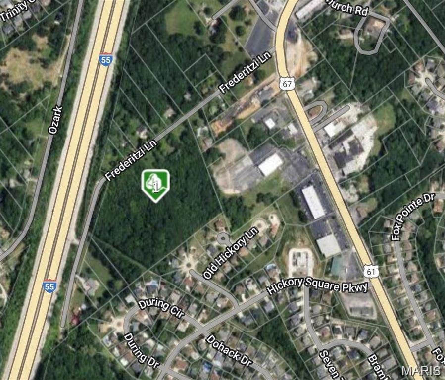 High-visibility site along Highway 55 in a rapidly developing corridor. This 12.68 acre offering in the heart of Arnold is surrounded by both established communities and developments in the planning stages. The property features a gently sloping landscape and boasts approximately 1091 feet of frontage on a private road just off Jeffco Boulevard near Church Road.  With strong highway exposure and steady traffic counts, this site is ideally positioned for a wide variety of uses.  Whether for commercial, mixed-use, or residential development, the possibilities are substantial.  An exceptional opportunity for investors and developers to capitalize on a prime location between Jeffco Blvd and Highway 55.