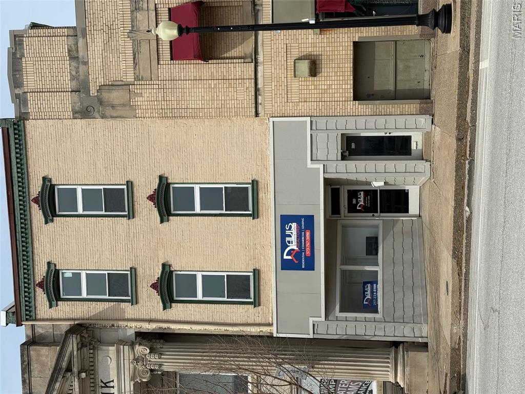 If you're looking for an affordable commercial space in downtown Hannibal, look no further!  With it's 3 stories the possibilities are endless.  Currently the first floor is rented as office space.  The 2nd and 3rd stories  could be used as event spaces, apartments, or vacation rentals.  With all the activity and events happening in Hannibal, this location is a must have.  Building is being sold as is so that the buyer can make necessary changes to suit their needs.  There is a bathroom on each floor. All 3 bathrooms are newly remodeled.  There is a large kitchen on the 2nd floor, but buyer will have to supply own appliances. Both upper stories could be used as one large apartment/vacation rental OR each floor could be its own apartment. There is a separate entrance to the 2 upper floors.  Current tenant would like to continue renting the first floor so buyer would have immediate income once purchase is complete. Please contact listing agent/owner for any questions.