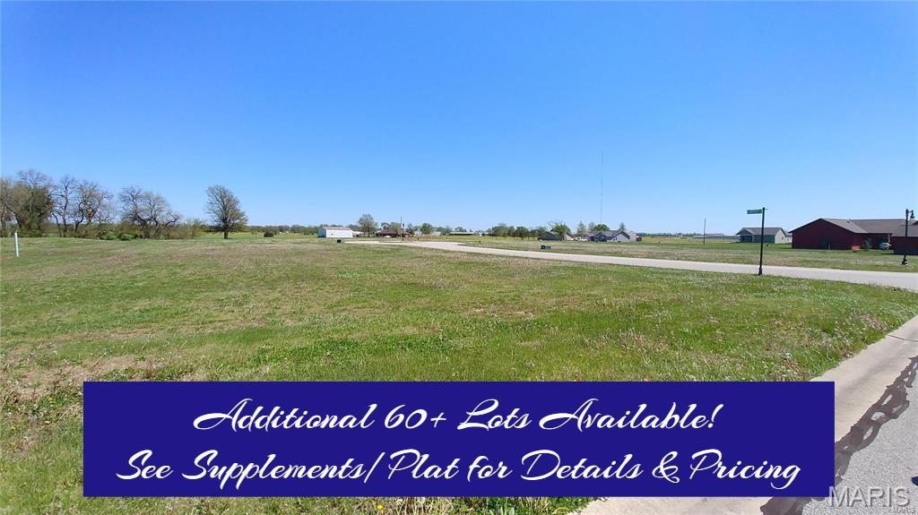 New Subdivision located on the Old State Rd. just West of Carlyle. Includes both single family and multi-family home sites. Bring your builder, or we'll build one for you! City of Carlyle Rooftop program ($2400 utility credit) applies to all new construction homes.  Please see supplements for Plat & Pricing. Tap fee waiver may also apply. Contact me for details. Additional Rooms: In Platted Subdv.