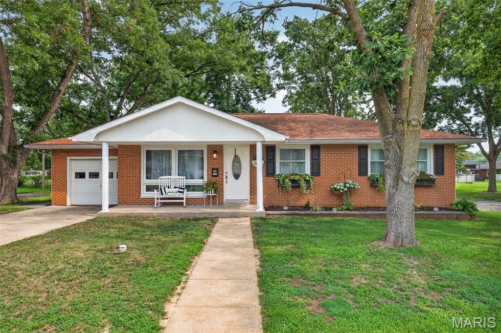 As CHARMING as they come! This beautifully updated brick ranch is perfectly situated on a Spacious, Park-Like lot and Offers 3 main-floor bedrooms, 2 full baths, and an incredibly functional floor plan! Upon arrival, be sure to Stop and Enjoy the gorgeous porch complete with a sitting area and spectacular “Window Boxes”!  Step inside and be delighted by the charm and character of this beauty highlighted with a fresh neutral color palette, and universally appealing layout. Thoughtful updates throughout make this home truly move-in ready! Just a few of the phenomenal upgrades include Newer Windows, Lighting & Flooring! Living Room is accentuated with hardwood floors and a large picture window!  Kitchen and Dining Room make mealtime a breeze!  3 nice-sized bedrooms and the newly remodeled main floor bathroom are sure to please!  The finished lower level offers even more living and entertaining space with a comfortable Family Room, Kitchenette, Full bath with shower, and versatile bonus area! You’ll also appreciate the spacious laundry area, fantastic storage options, and dedicated workshop space. The exterior is equally impressive! An oversized scalloped concrete patio provides the perfect spot for relaxing or entertaining, while the addition of a new exterior door creates convenient access between the home and backyard. Additional highlights include a newer storage shed, garden area, gorgeous window boxes, and an oversized one-car garage. Beautifully maintained, wonderfully updated, and surrounded by a large, park-like setting, this Highland gem has so much to offer! Don’t miss your opportunity to make 1627 Luzerne Street your new home & haven!  Stop by the Open House on Sunday, August 16th, 1-3 p.m. Roof 2016, H/W 2016, Plumbing updates 2024, Windows 2016, Boiler Serviced 2024, Attic A/C Condenser (outside) 2016, Kitchen Appliances 2022, Sewer Line 2024