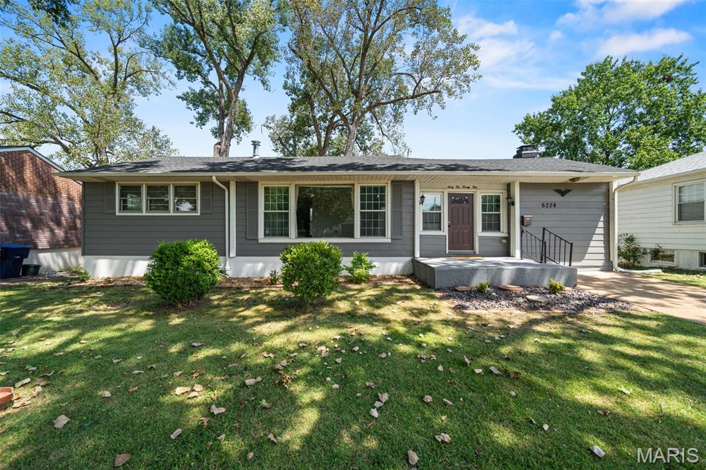 Welcome home to this cozy 2-bedroom bungalow tucked into a quiet neighborhood while keeping you close to everything you love about city living! Filled with character and thoughtful updates, this home offers the perfect blend of comfort and convenience.  Step into this bright space filled with natural light, which includes an updated kitchen, a refreshed bath, and a welcoming family room featuring a vintage gas fireplace that flows into the dining area, perfect for relaxing at home or gathering with friends. Other updates include:  2 yr. old roof, privacy fence, pvc plumbing, & electrical panel along with bonus space in the basement for hobbies, hanging out, storage & more!  Outside, the fenced backyard is ready for gardening, grilling, pets, or simply enjoying your own outdoor space with a cup of coffee in the morning or an end-of-day unwind.  And let's not forget the location!  Just steps from the Des Peres Greenway Trail and minutes from your favorite local restaurants, shopping, parks, entertainment, and everyday essentials, with easy access to major commuter routes. This charmer is move-in ready, waiting for you to make it your own and start enjoying all this sweet home and location have to offer!   All kitchen appliances as well as the washer & dryer are included with the purchase.