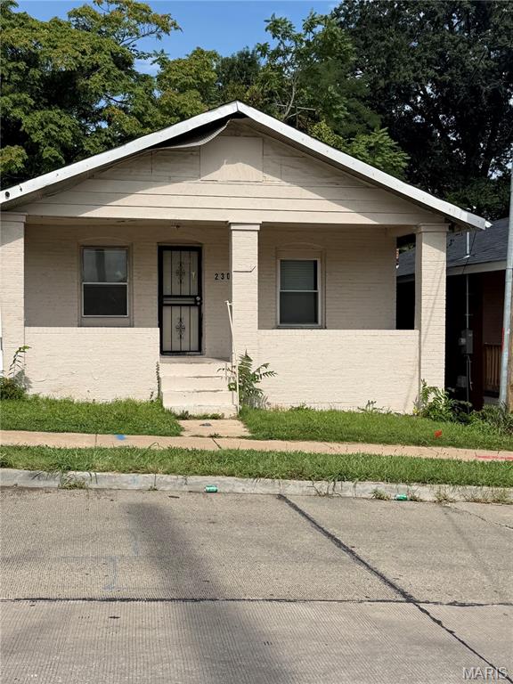 For investors seeking an income-producing property, this tenant-occupied 2-bedroom, 1-bath ranch offers an opportunity to add a rental property to their portfolio with an established tenant already in place. The property currently collects $900 per month in rent, plus an additional $100 per month for sewer. Recent improvements include new laminate flooring and newer windows throughout much of the main level, along with newer water lines, PVC plumbing, an updated electrical panel, and a newer water heater. The full basement provides additional storage space, while partial fencing in the rear adds convenience. Located close to shops, stores, gas stations, public transportation, and other everyday amenities, the property offers a convenient location for tenants. Property is being sold As-Is.