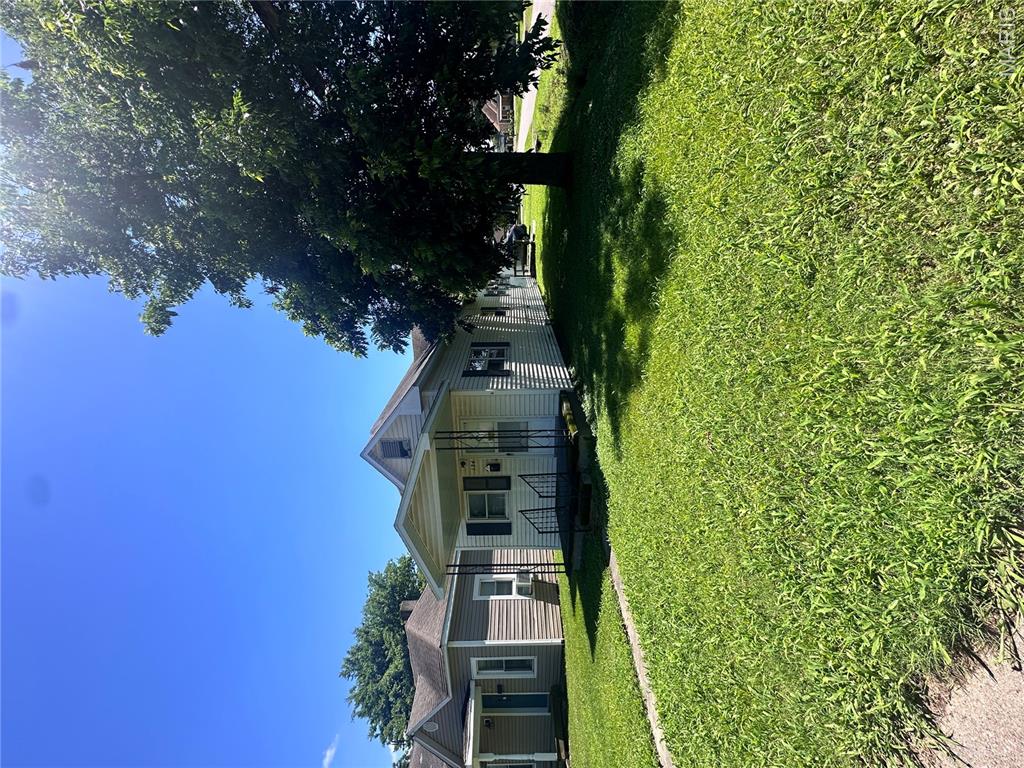 has great possibilities!  2 plus bedrooms   1 full bath  laundry room  eat in kitchen corner lot.