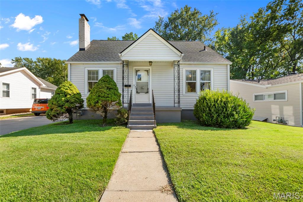 This darling bungalow has been carefully maintained and is full of charm and potential! Vintage details throughout include hardwood floors hiding beneath the carpet, a wood-burning fireplace, built-ins, and a bright sunroom.
The spacious bonus room upstairs offers great flexibility and could potentially serve as a third bedroom with the addition of a window A/C unit or mini-split. The unfinished basement provides plenty of storage and includes an additional toilet, shower, and sink. Outside, you'll find a beautifully maintained yard, detached one-car garage, carport, and a desirable Sunset Hills location.
Recent improvements include a roof approximately 1.5 years old, garage roof approximately 3 years old, and deck approximately 6 years old. Being sold AS IS, this home is a great opportunity for a first-time buyer, investor, or anyone looking for an affordable home with character and room to make it their own. The basement does experience some water intrusion during heavy rains and may benefit from waterproofing and/or the addition of a sump pump.