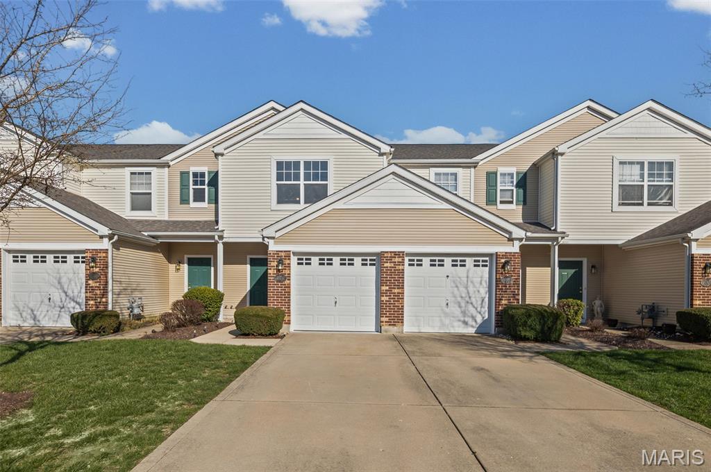 Your new home awaits! This townhome offers a functional layout. The main level features an inviting living room that flows into the kitchen, along with a convenient half bath and interior access to the attached garage. Upstairs, you’ll find two bedrooms, including a spacious primary bedroom, along with a full bathroom and a centrally located utility area. A hallway connects all rooms, creating an efficient and comfortable layout with defined living and private spaces. Freshly painted throughout, this unit features brand-new carpet across the entire home, Is move-in-ready feel. Outdoor features include a concrete patio. Low-maintenance living in a centrally located community. Conveniently located near downtown Belleville, directly across from Westhaven Elementary and Central Junior High, with easy access to St. Louis, SAFB, shopping, hospitals, and medical offices.