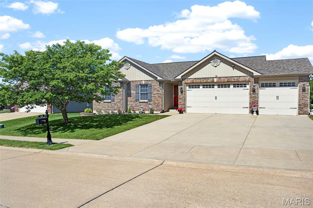 Welcome home to this beautifully refreshed ranch in the highly sought-after Rockport Subdivision. Newer roof, freshly painted cabinets, updated stainless steel appliances, and modern "lifeproof" flooring throughout the main level, this home is move-in ready while offering incredible potential for personalization and expansion.
Step inside to a dramatic vaulted great room anchored by a cozy gas fireplace—perfect for relaxing or entertaining. The open-concept design flows seamlessly into the spacious family eating area and generous kitchen featuring a large island, newer sink and faucet, stainless steel range, and microwave. Whether you're cooking for the family or hosting friends, this kitchen delivers both style and function.
Just off the kitchen, you’ll find a large laundry room, convenient access to the oversized 3-car garage (with one 27' bay and extra outlets), and sliding doors leading to a covered deck overlooking a flat, fully fenced backyard—ideal for pets, play, or future outdoor living.
The primary suite is a true retreat, boasting an enlarged bay window, walk-in closet, and luxurious en-suite bath with dual sinks, a long deep soaking tub, and a separate shower. Two additional bedrooms and a full bathroom complete the first-floor living space, offering comfort and privacy for family or guests.
Downstairs, the walk-out daylight basement is ready for your vision. Already plumbed for a bathroom, with extra lighting, outlets, and framed walls, it’s primed for finishing into additional living space, a home theater, gym, or guest suite—perfect for expanding your lifestyle without the hassle of starting from scratch.
This Rockport gem combines modern updates, thoughtful design, and room to grow in one of Troy’s most desirable neighborhoods. Don’t miss your opportunity—schedule a showing today!