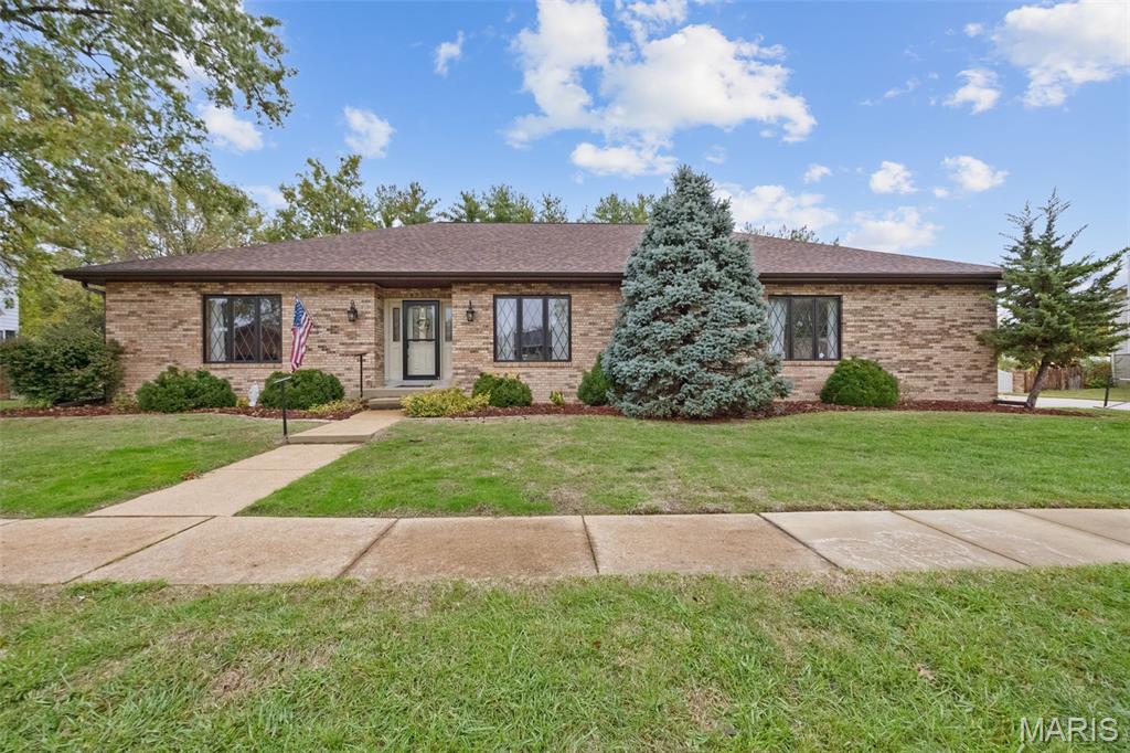 Welcome to this beautiful well maintained brick ranch offering over 3300 sq.ft of living space on approx, half acre lot.  The main floor boasts a living room, dining room,  kitchen with new granite top island and high-end appliances and breakfast room, laundry room with utility sink, and family room with a w/b fireplace. There are also three bedrooms with ceiling fans and walk in closets along with two full baths.  The fully finished basement is a fantastic rec. area perfect for extended family, guests, or entertainment. It features a spacious full bath with a large jacuzzi tub, wet bar, full size refrigerator/freezer, and abundant storage, along with a large laundry room with utility sink and cabinets for added convenience.   A natural gas back-up generator provides peace of mind, while the new roof( Aug. 2025) ensures years of worry free living. Sitting on almost a  half acre lot, the home features vinyl fencing surrounding the backyard.  The enormous 3 car garage offers exceptional parking and storage.  Anderson windows have built in blinds, as does the slider to the covered 23x16 private patio and yard. 
Located just minutes from the highway and shopping, this home combines comfort, functionality, and convenience.  Perfect for entertaining or everyday living, this property has it all!