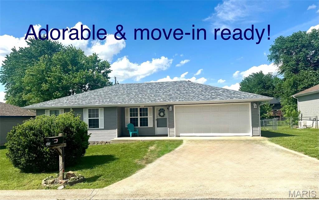 LOVELY HOME WITH MANY UPGRADES! This house was TOTALLY updated about 4 years ago, and there are a few other improvements along the way! Among the upgrades, you will find a beautiful main bathroom with a tile shower, neutral paint throughout the house, and a pretty kitchen with all-new major appliances, Laminated flooring, and updated light fixtures. 3 bedrooms, 2 bathrooms, 2 two-car garages, and a nice chain link fenced back yard with a great storage building, too! The location is wonderful, with easy access to 1-44 and in a great neighborhood, close to amenities, hospitals, restaurants, and parks. YOU WILL LOVE THIS HOUSE!