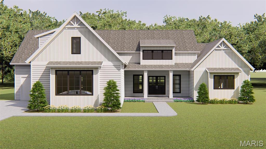 Another new home coming soon on tree-lined Larkin neighborhood in Ladue Schools.  Opportunity to custom build with Vanderbilt Homes on level wooded half acre site.  Join several other new homes already built on Larkin. 1.5-story. five bedroom, 4.5 bath home is planned with approximately 4,250 square feet of living space on three levels.  You will enjoy designer kitchen, luxury primary bath, wood floors, and much more.  Close-in location convenient to highways, airport, and Clayton with both public and private schools nearby! Custom build your dream home right here.