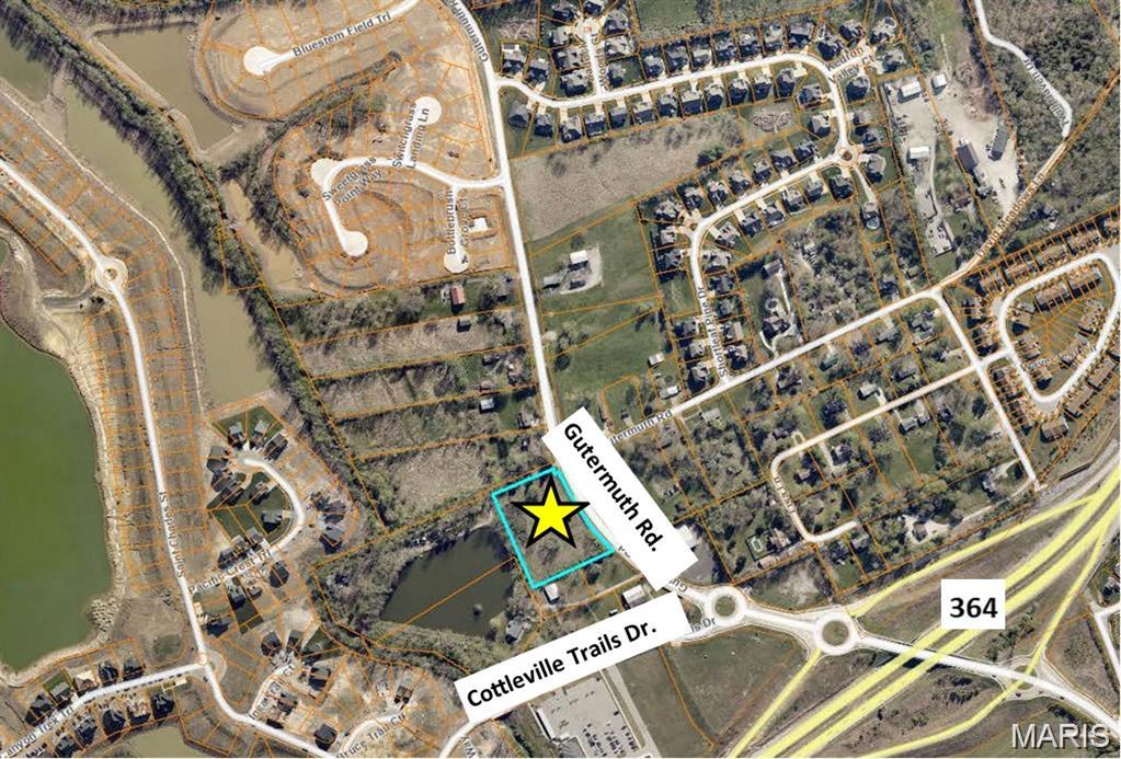 Unique opportunity to own 2.47 Acres of raw ground. Build your own commercial space to fit your own needs! Office, retail, hospitality, professional service etc. Surrounded by rooftops and new residential construction. Great area to build in and start your own business or add to your existing business.