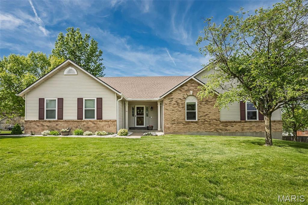 Location, location, location! This well-maintained O’Fallon home offers incredible convenience just minutes from everything you need. Enjoy being only 5 minutes from the Renaud Recreation Center featuring fitness facilities, exercise classes, basketball, and a pool. Catch live entertainment just 10 minutes away at The Factory in Chesterfield, or explore the charm of Historic Downtown St. Charles just 20 minutes from your doorstep. With easy highway access, commuting anywhere in the St. Louis area is a breeze.
Inside, you’ll find an open and inviting layout designed for comfortable living. The main floor laundry adds everyday convenience, while the finished lower level offers excellent flexibility with a private mother-in-law suite—perfect for guests, extended family, or additional living space.
Step outside to a beautiful covered deck, ideal for relaxing or entertaining, overlooking a spacious yard complete with an oversized shed for extra storage.
This home has been thoughtfully updated with major improvements already done for you, including a new roof (2025), new gutters with covers (2025), new garage floor (2025), new windows (2023), and a new garage door (2019). A Culligan drinking water filtration system is installed under the kitchen sink (new filter 12/2025), adding even more value and peace of mind.
Don’t miss your chance to own a home that perfectly blends location, comfort, and updates schedule your showing today!