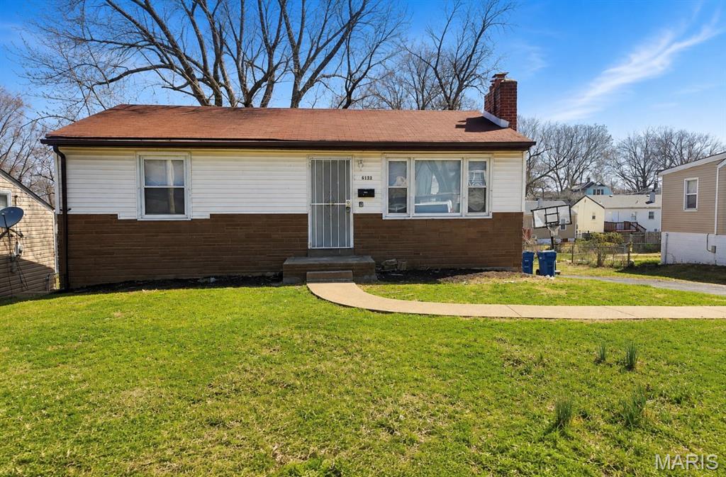 Welcome home to 6122 Jackson! This well-maintained 3 bedroom, 1 bathroom ranch offers a great opportunity for an owner-occupant or an investor looking to add a turnkey property to their portfolio. The spacious and open living room offers tons of natural light, beautiful hardwood floors, a decorative fireplace and a separate dining area. The updated kitchen features modern cabinets, a stylish backsplash, and appliances included for added convenience. The full bathroom offers a shower/tub combo and a newer vanity. 2 bedrooms are located on the main level, with a 3rd private bedroom located in the clean, walk-out basement. The basement also provides plenty of additional storage and/or flexible recreational/office space. Includes an oversized driveway for off-street parking. The large backyard provides plenty of room for gardening, entertaining, activities, or simply relaxing and enjoying your own outdoor space. With an estimated market rent of $1,250–$1,400+ per month, this property presents an excellent opportunity for investors looking to add a solid, cash flowing rental to their portfolio. Desirable location close to schools, parks, shopping, highway access, and everyday amenities. Don’t miss this opportunity to make 6122 Jackson your next home or investment. You will be proud to own this home for years to come! Being sold in as-is condition. No seller financing available.