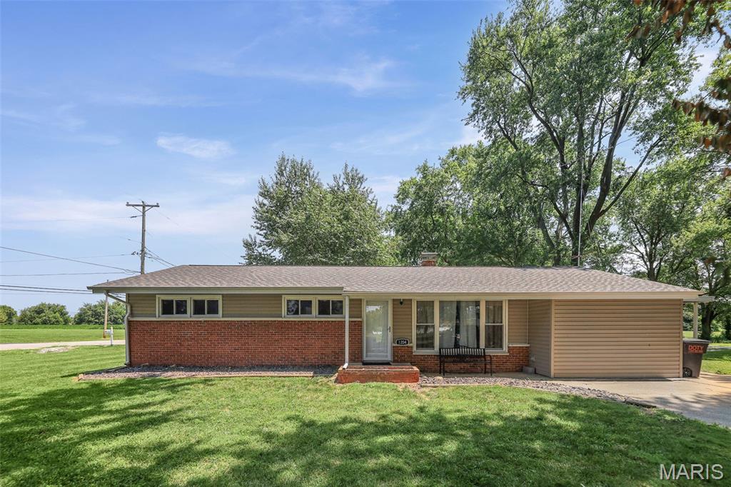 Welcome to 1204 E St Rt 140, a move in ready, single story ranch offering an excellent opportunity to establish roots or expand an investment portfolio in Greenville, Illinois. 

Step inside to find a welcoming and open layout anchored by a large living room. The space is filled with an abundance of natural light that makes the home feel both spacious and comfortable. 

This residence features a practical floor plan designed for easy, single level living. The three well proportioned bedrooms provide versatile space to accommodate your needs, while the combination of a full primary bathroom and a convenient half bath helps streamline daily routines. 

Whether you are looking to purchase your first property or seeking a solid addition to your rental portfolio, this home is prepared for its next chapter.