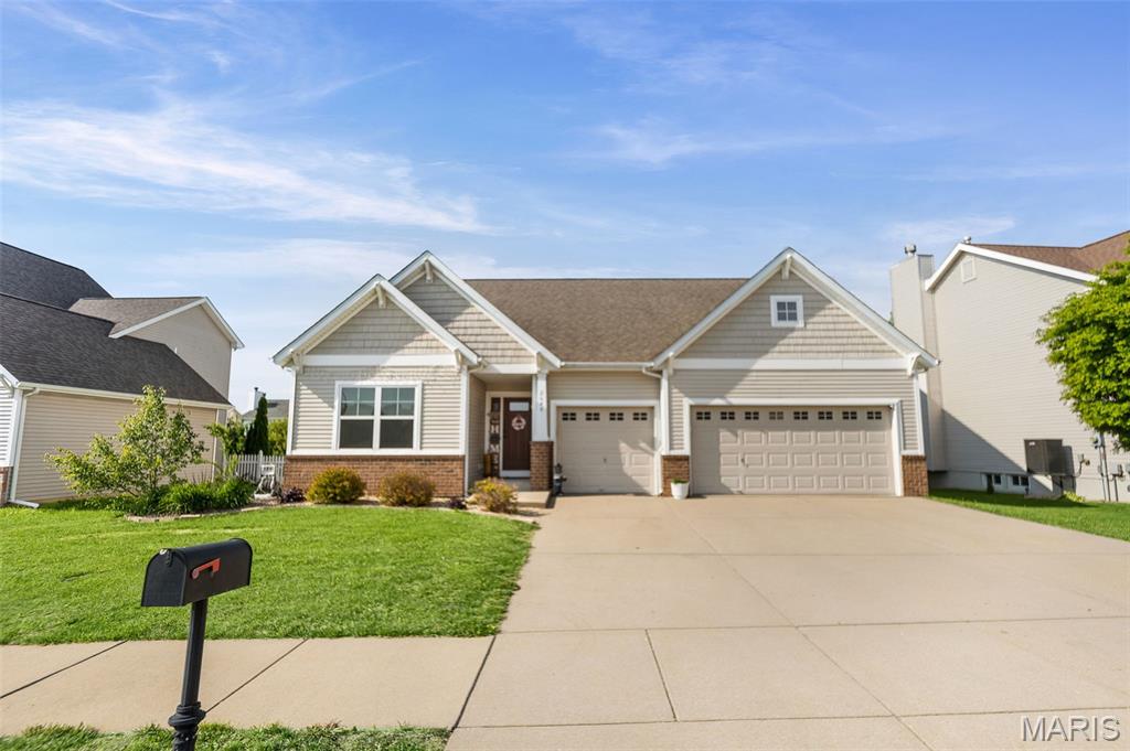 Welcome to Greystone Estates, one of the area’s most desirable communities, 2648 Cheyenne Wells Drive delivers the perfect blend of comfort, space, and convenience. ENJOY ACCESS TO THE COMMUNITY POOL, adding even more value to this already impressive home.

This 4-bedroom, 3 full bath home features a sought-after split floor plan with a layout designed for effortless everyday living. Whether you're hosting or just spreading out, there’s room for everyone without wasted space. The 3-car garage adds serious value, and the partially finished basement with 9+ ft ceilings, an egress window, an additional sleeping area gives you endless flexibility for guests, entertaining, or a private retreat.
Step outside to a fenced, low-maintenance .19-acre lot complete with a covered porch ideal for relaxing without the hassle of constant upkeep.

Location is a major win just minutes from Scott Air Force Base, shopping, dining, grocery stores, hotels, parks, major highways, public transit, and the airport making both daily living and travel incredibly convenient.

For added peace of mind, the home has already passed municipal inspection. If you’ve been waiting for something move-in ready, functional, and in a prime location THIS IS IT!!

Please refer to the MLS for important additional details. More photos are coming.
