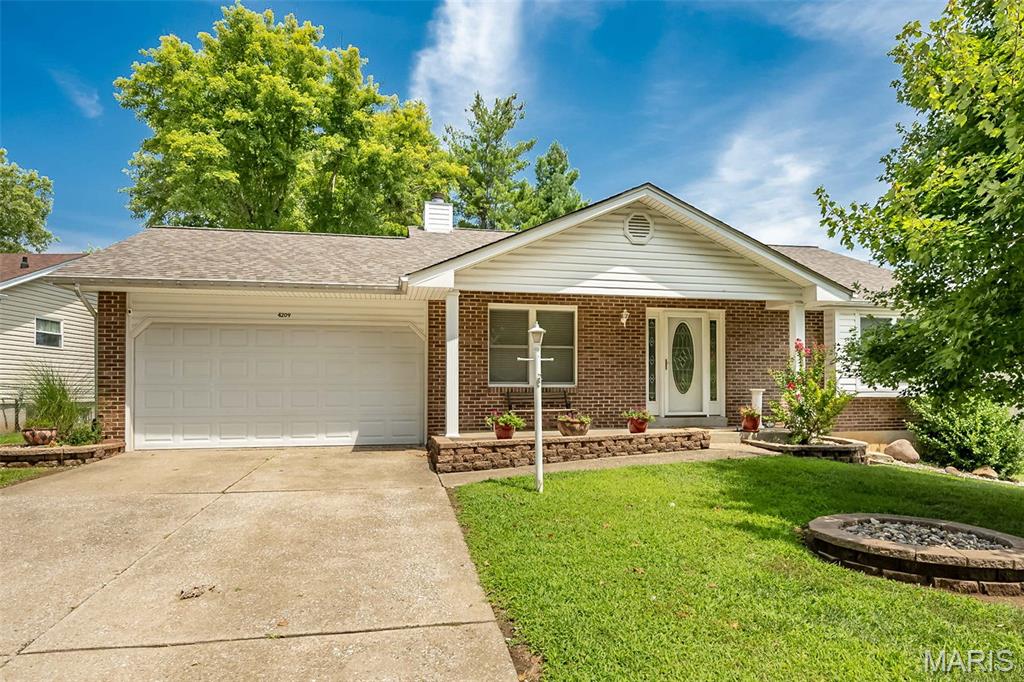 Well-maintained ranch in the heart of St. Charles! This 3-bedroom, 3 full bath home offers the perfect combination of comfortable main-level living and additional finished space. Pride of ownership is evident throughout, making this truly move-in ready. The main floor features a large living space with wood burning fireplace and a large dining room that opens up to the kitchen. Large primary suite with walk in closet and updated full bath. Two nicely sized bedrooms and clean full bathroom complete the main floor.

The functional ranch floor plan provides spacious living areas, while the partially finished basement adds valuable flex space that is perfect for a family room, game room, home office, or guest area—complete with a third full bathroom for added convenience.

Step outside and enjoy the covered back patio, an ideal spot for morning coffee, outdoor dining, or entertaining family and friends.

Major updates include a roof that is only 5 years old and an A/C system replaced in 2019, providing added peace of mind and long-term value. With its well-maintained condition, 3 full bathrooms, desirable ranch layout, and excellent St. Charles location, this home offers the space, functionality, and value today's buyers are searching for. Don’t miss your opportunity to make this exceptional home yours!