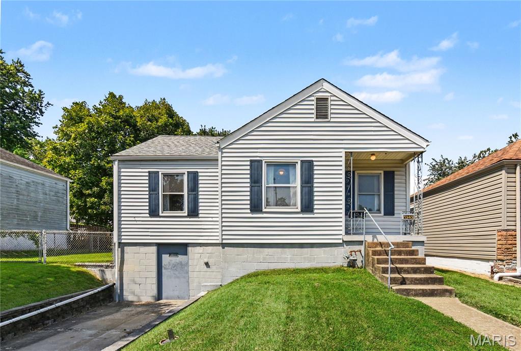 Great opportunity for 1st time home buyer or additional to rental portfolio! Meticulously and lovingly maintained by the same owners since 1963. The welcoming covered front porch opens to the generous living area with lots of large windows that flood the space with glowing natural light. Both bedrooms offer hardwood flooring and the bathroom was updated with a large walk-in shower.  The kitchen features a pantry and all appliances stay! Walk-out from the kitchen to a flat and level backyard-perfect for entertaining or playing with a puppy! Downstairs-a large living area offers flexibility and abundant storage! Even the storage room has a storage room! Laundry area opens to a very large space that could be a workshop, craft room or workout space-may be even all three! Washer/dryer are included and systems are newer. Special Sale contract-seller to make no repairs or secure occupancy.