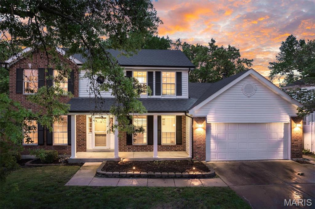 Welcome home to this spacious two-story residence in the sought-after Pattonville School District offering 5 bedrooms, 3.5 baths, and room to spread out inside and out. Hardwood floors and a spacious foyer create a warm first impression. Just off the entry, you’ll find an inviting living room to the left and a separate dining room to the right, perfect for entertaining or everyday living.

The main level also features a convenient half bath, main floor laundry, and a mudroom for added functionality. The kitchen is well-equipped with a gas stove, pantry, tons of cabinet storage, a center island with additional seating, and a breakfast room, along with access to the patio—perfect for entertaining or relaxing outdoors in the privacy-fenced backyard. Gather in the family room showcasing a beautiful bay window, striking brick wood-burning fireplace, custom cabinetry with storage, and attached storage benches.

Upstairs, you’ll find four bedrooms including the spacious primary suite featuring a walk-in closet with custom shelving, double vanity, soaking tub, and separate shower, along with two full baths. The finished lower level adds even more living space with a fifth bedroom and full bath, ideal for guests, a home office, or recreation area. Complete with an attached two-car garage, this home offers comfort, space, and versatility in a fantastic location.