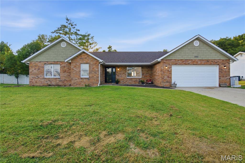Welcome to 1004 Bradington Court in Columbia! This inviting 3-bedroom, 2-bath ranch offers comfortable one-level living with a spacious and functional floor plan. The heart of the home is the amazing, oversized kitchen, offering plenty of room for cooking, gathering, and entertaining. Just off the main living space, you’ll love the awesome sunroom—the perfect spot to relax, enjoy your morning coffee, or unwind at the end of the day. Step outside to a fantastic fenced backyard with plenty of space for entertaining, pets, or play. The roof, garage door, and fence were all replaced in 2021, adding even more value and peace of mind. The primary bedroom features its own private bath, with two additional bedrooms offering plenty of flexibility. As an added bonus, enjoy access to the community pool and clubhouse! With a great Columbia location and so much to offer inside and out, 1004 Bradington Court is ready to welcome you home!