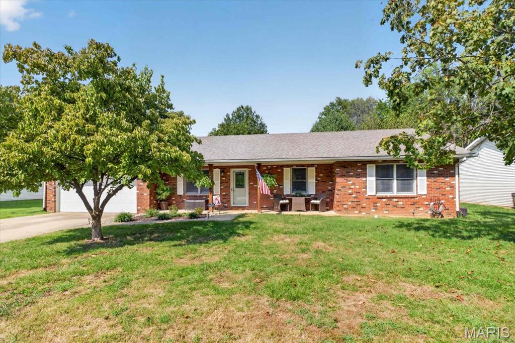 This charming 3-bedroom, 2-bathroom home features an open-concept layout that seamlessly connects the living, dining, and kitchen areas, making it ideal for both daily living and effortless entertaining. Natural light pours across the main floor, creating a warm, inviting atmosphere from the moment you step inside. Nestled in a welcoming, family-friendly neighborhood within the highly sought-after Wolf Branch School District, it offers the perfect balance of community and comfort.

Step outside to a spacious, full privacy fenced in backyard. Whether you are hosting weekend barbecues, letting kids and pets play freely, or creating your dream garden, this outdoor space offers endless possibilities and complete privacy. Home has passed occupancy!