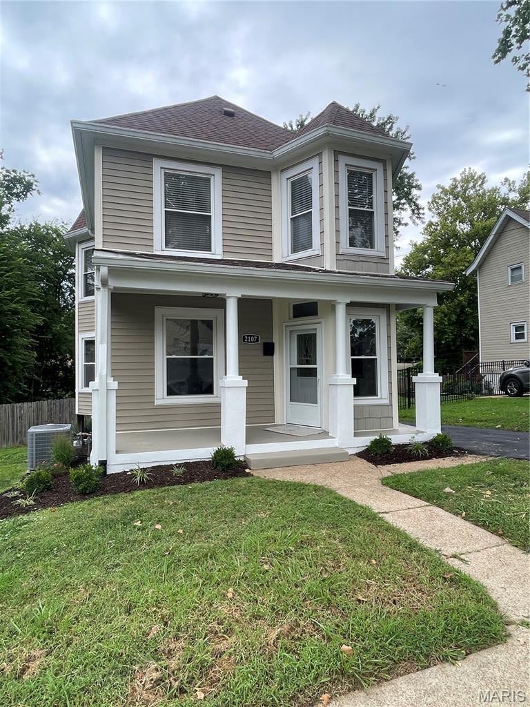 Beautiful starter home opportunity. Renovated Maplewood 2-story. 2 Bedrooms, 1.5 baths, 1660 sq ft home with large family room addition and 1+ car detached garage. Updated kitchen with new granite countertops and tile back splash. Stainless steel appliances. New flooring throughout the home (LVP and carpeting). Professionally painted interior, including unfinished basement. 1/2 bath on main.  Updated full bath on 2nd floor with both bedrooms. Thermal windows, vinyl siding, newer systems. New asphalt driveway just installed. 11’ x 8’ composite deck off family room.  Great house.  Act fast!