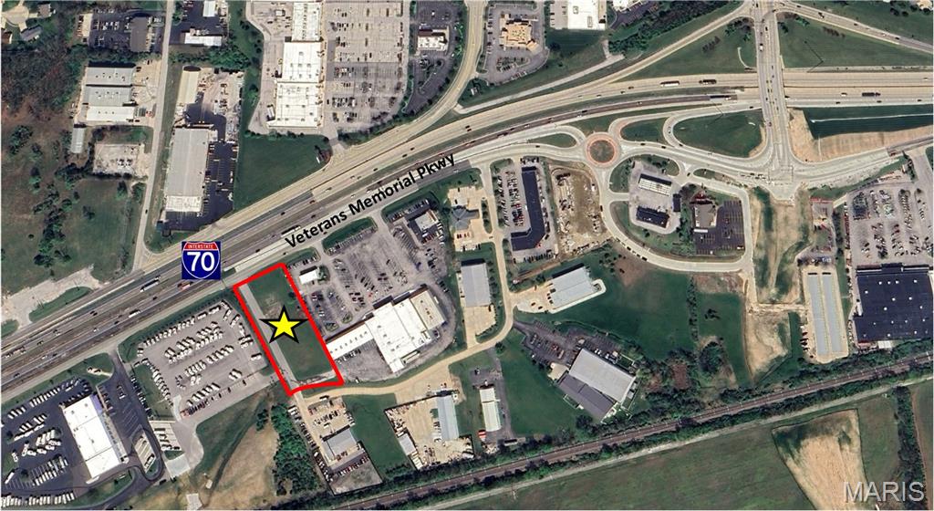 1.87 AC C3 zoned I-70 Frontage, visible east/west bound immediately west of the I-70/Wentzville Pkwy exit.   167’ road frontage. Wentzville, home to the GM plant &“coming soon” Mercy Medical Campus/Hospital.   2024 Wentzville was 20% of the Residential & 23% of the Commercial growth in St. Charles County, MO’s fastest growing county. 415k+ Location is “bookend” by I-64/I-70 and I-70/future city loop. Level, rough grade, utilities near/at site. Location: City, Corner Location, High Traffic, Hwy/Interstate Frntg, Retail Center, Suburban