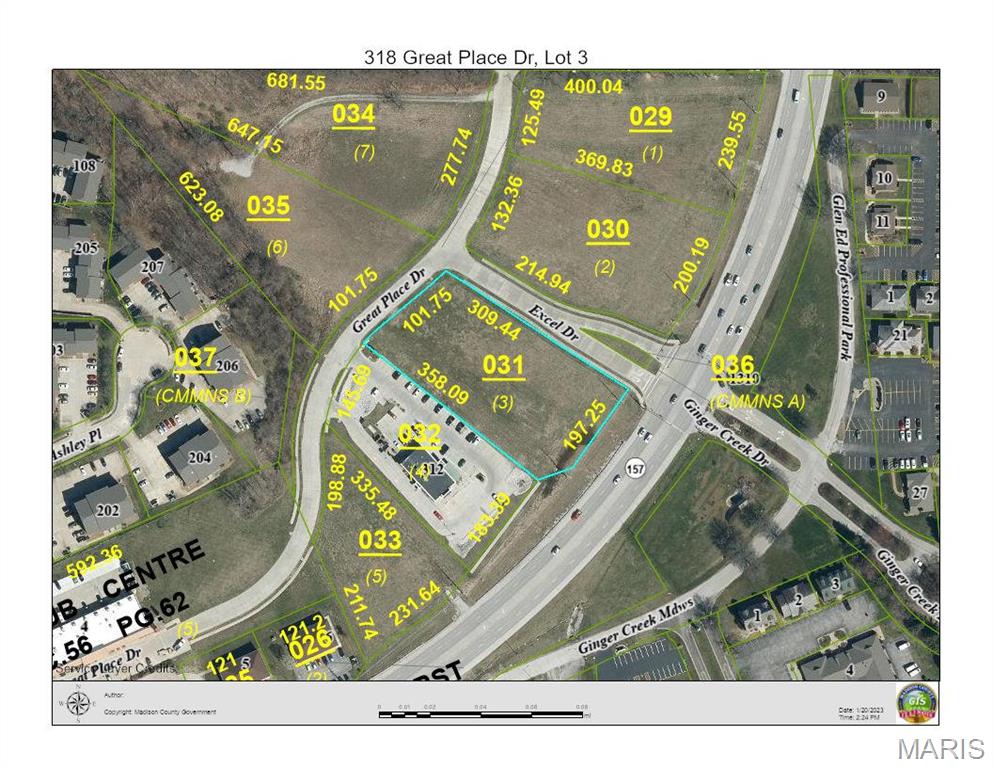 Alpha Omega Commercial Park. Great location. 5 lane hwy, 4-way lighted intersection. Directly across from the entrance to Ginger Creek. Taxes & parcel number to be determined. Average daily traffic count of 20,000. Agent owned. Lot #3