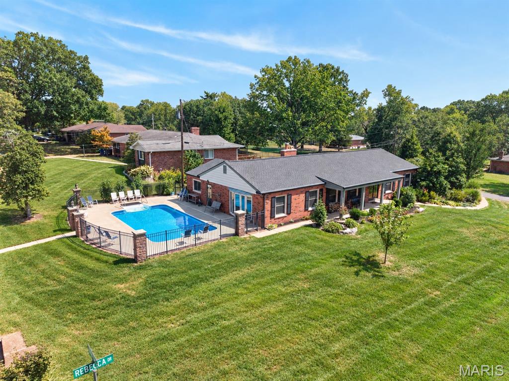 COMING SOON! Welcome to this exceptional all-brick ranch nestled on a beautifully landscaped 1/2-acre lot in the sought-after Lindbergh School District! This impressive home offers the perfect blend of timeless charm, spacious living, and incredible entertaining spaces including a private pool for effortless summer enjoyment.

Inside, gleaming hardwood floors and generously sized rooms create a warm, inviting atmosphere. With 4 bedrooms and 3.5 baths, there is plenty of room for family and guests, while the versatile fourth bedroom is currently styled as a comfortable sitting room.

The finished lower level takes entertaining to the next level with a built-in bar, large bonus bedroom, and abundant closet space. Step outside to enjoy the expansive grounds, brick patio, and private pool making it an an ideal setting for gatherings, relaxing, and making memories.

Car enthusiasts and hobbyists will love the heated 3-car garage, complete with new garage doors and openers. 

Prime location, coveted Lindbergh schools, incredible outdoor living, and an abundance of space, this is the one you've been waiting for!