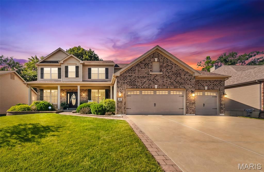 MOTIVATED SELLERS!!! Welcome to Stonemoor and your oppertunity to own this immaculately maintained two-story home with an interior you won't want to miss! The sellers have taken exceptional care of this home and thoughtfully staged it to showcase its full potential, ensuring it is truly move-in ready and ready to impress from the moment you walk in. Nestled in one of the area's most sought-after neighborhoods, Stonemoor offers outstanding community amenities which include swimming pools, a sports court, and a playground for outdoor fun and recreation. Located within a highly rated school district and providing convenient access to major highways / shopping / restaurants / and entertainment, this home combines comfort, convenience, and an unbeatable location. Spoil yourself and fall in love with a pristine interior with thoughtful design and ample space for family & guests with over 3300 sq. ft. of living space, a spacious front porch perfect for relaxing, beautiful landscaping, and a private fenced backyard with mature trees, a covered patio and a fire pit—creating the ideal setting for outdoor entertaining or peaceful evenings at home. All kitchen appliances plus washer & dryer to stay. Don't miss your opportunity to make this exceptional home your own!