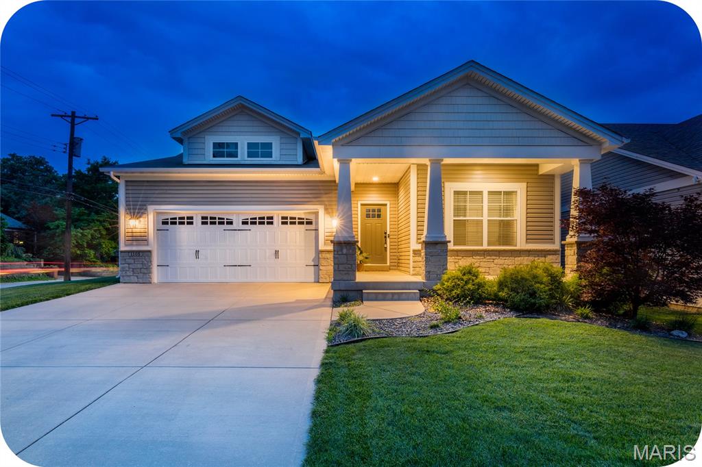 Style marries grace in this 7-year-young ranch in highly desirable Webster school district! On the main floor, note two good-sized bedrooms flanking a guest bathroom across from a convenient main floor laundry/mud room area. Down the hall, the floor opens up to a beautiful entertaining space with a dining area, living room with gas fireplace and a stunning kitchen featuring quartz countertops, a large island, stainless appliances including a brand new GE french door fridge, custom backsplash and pantry. All is drenched with natural light and a flow that keeps you and your guests connected. Next up, the primary suite, which features a large walk-in closet and dual vanity bathroom with heated floors. The main floor opens up to a patio area and private fenced-in yard which expands your capability for large get togethers! Updates throughout include new LVP flooring, carpeting on the stairs, fresh paint and new washer and dryer in 2024. The lower level has been recently finished and now stuns with a true bedroom with an egress window, full bathroom, living room, office nook, den and a gym. All tastefully done. And there's still storage space! With this finished lower level, there is just shy of 3000 square feet of total finished space! And this comes with the perks of newer construction: 7 year old just about everything: HVAC, roof, water heater, etc. That's what I call worry-free home ownership. Attached two car garage and a sweet quiet location in a cul-de-sac make this the full package!