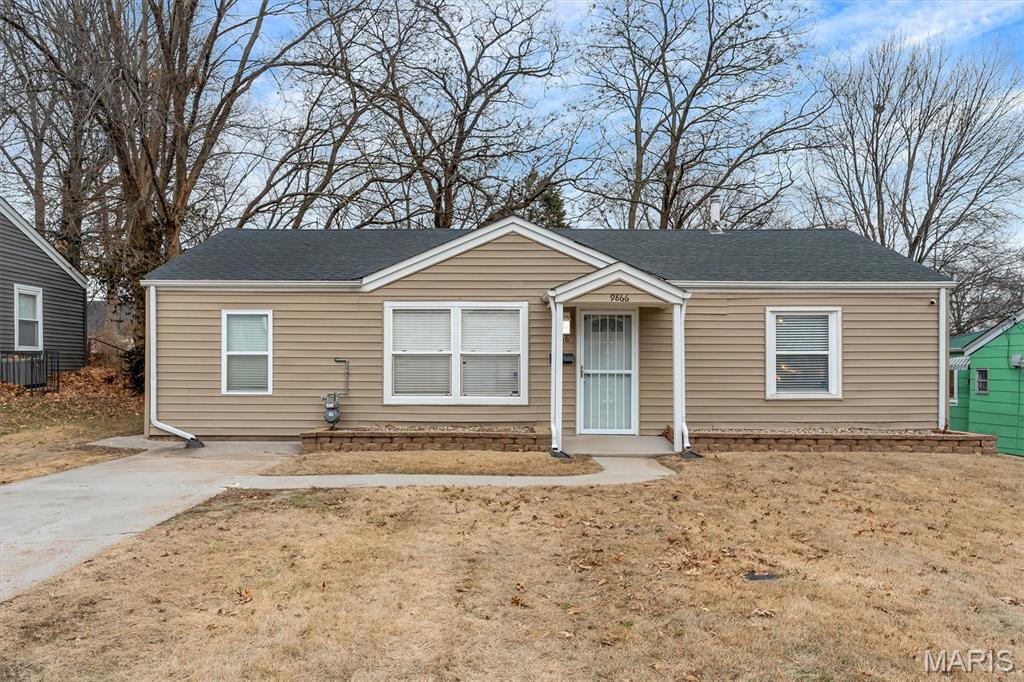 Welcome home to 9866 Dennis Drive, where thoughtful updates meet comfort and outdoor living. This inviting residence features a beautifully refreshed kitchen complete with shaker-style cabinetry, granite countertops, and stainless steel appliances, offering both style and function for everyday living and entertaining. The kitchen refrigerator, washer, and dryer are included, making this home truly move-in ready.
Natural light fills the living spaces, creating a warm and welcoming atmosphere throughout. The flexible floor plan allows for easy living, whether you’re hosting guests or enjoying a quiet evening at home.

Step outside to a large covered back patio—perfect for relaxing or entertaining year-round—overlooking a yard designed for gathering, complete with a fire pit that sets the stage for memorable evenings under the stars.

Conveniently located with easy access to local amenities, parks, and major routes, this home is ideal for first-time buyers, investors, or anyone seeking comfort, value, and outdoor enjoyment. 9866 Dennis Drive is ready for its next chapter.