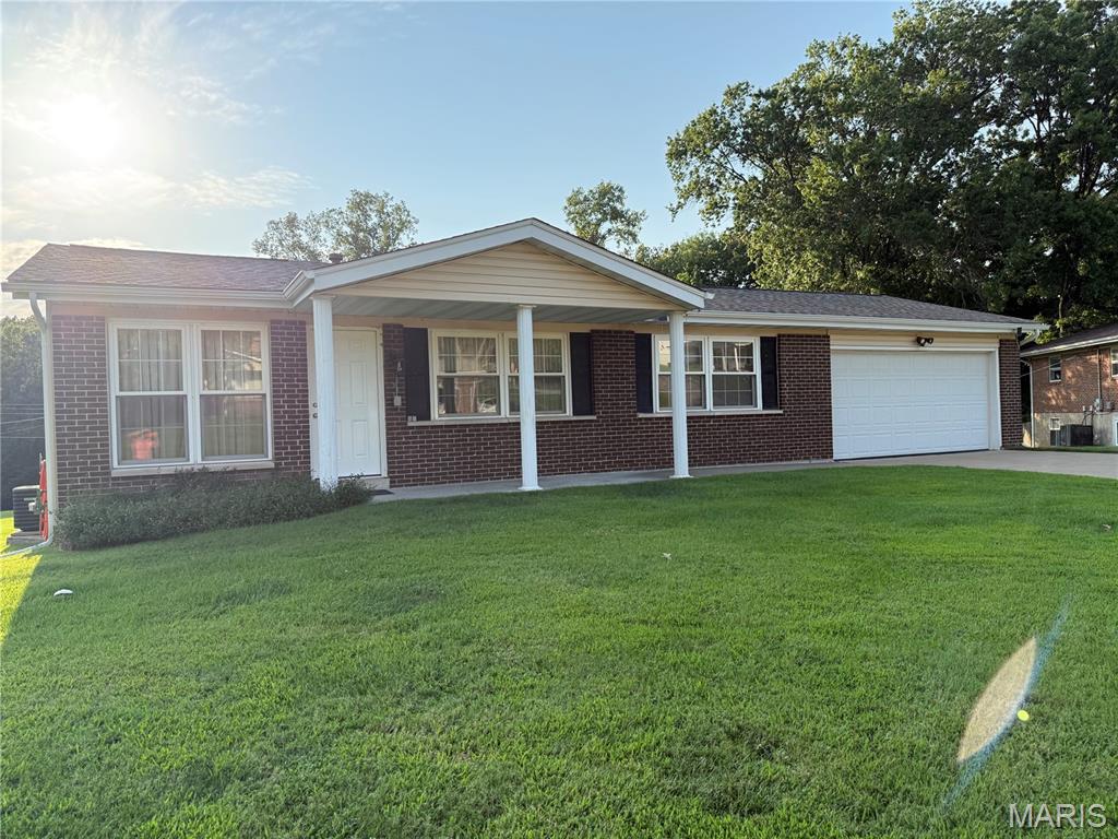 OFFICE EXCLUSIVE - INVESTOR OPPORTUNITY!   AS-IS, Cash offers preferred. This brick-front ranch offers 3 bedrooms, 1.5 baths, an attached 2-car garage, walkout basement and a deck overlooking the spacious backyard. And the location is a BIG win! Walking distance of Francis Howell schools, with quick access to Hwy 364 plus shopping, dining and everyday conveniences nearby. Family believes the roof was new in 2024 & HVAC new in 2025. No additional info about the property. No Seller Disclosure.
Contact the listing agent for additional info!
