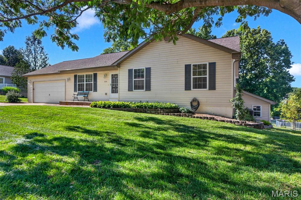 Get ready to fall in love with this vibrant 4-bedroom walk-out ranch that’s bursting with charm and move-in-ready updates! Step inside to an open-concept main level featuring a bright, spacious living room, fresh paint, and brand-new carpet installed June 2026 - everything feels crisp, clean, and ready for your next chapter.
But the real fun begins outside! Your backyard is a summer-lover’s dream with a deck, patio, and an above-ground pool...perfect for grilling, chilling, and making the most of those hot Missouri days. Whether you're hosting friends or enjoying a quiet evening under the stars, this space delivers.
This fantastic home is ready for its new owner, and you won’t want to miss this one!  Schedule your appointment today!
