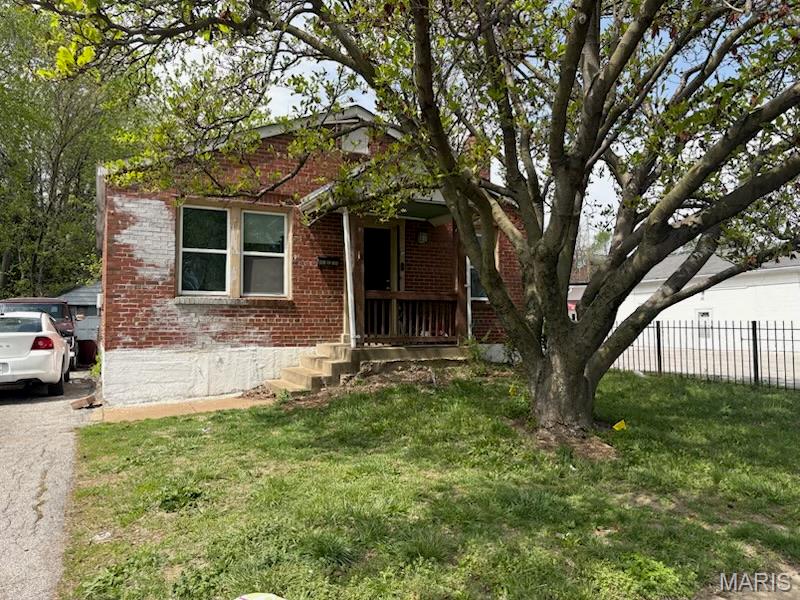 Charming and affordable home offering a great opportunity for homeowners or investors! 2 bedroom, 1 bath, living and dining combo with an eat in kitchen, and a full basement ready for your creativity. This cozy property providing plenty of room for outdoor enjoyment or future improvements. A functional layout with natural light throughout and comfortable living areas. Situated in an established neighborhood, this property is conveniently located near major roadways, making commuting and access to amenities simple. This home does need a little TLC, however, its priced to sell and it provides great rental potential, Ideal for BRRRR or a first-time buyer..Serious buyers please. Showings with an accepted offer only. Please do not disturb the tenant. (month-to-month). AS-IS ... seller to do no repairs or inspections.