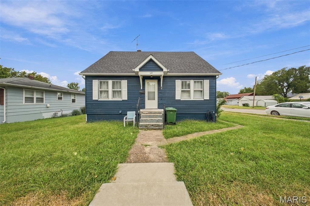 Welcome home to this charming 4-bedroom, 3-bathroom home in the heart of Rolla! Situated on a desirable corner lot, this spacious property offers plenty of room, character, and versatility. Inside, you'll find a bright and inviting living room with abundant natural light, beautiful flooring throughout the main living areas, and an easy flow into the dining room and kitchen. The kitchen offers plenty of cabinet space, stainless steel appliances, and a unique exposed brick accent that adds warmth and character. With four bedrooms and three bathrooms, there's plenty of flexibility for family, guests, a home office, or additional living space. The partially finished basement provides even more room for recreation, hobbies, storage, or future finishing potential. A finished attic adds another versatile space to suit your needs. Outside, enjoy the convenience of a manageable corner lot, detached one-car garage, and storage shed for additional storage. Located in the heart of Rolla, you're just minutes from schools, shopping, dining, parks, and other everyday amenities. Spacious, affordable, and full of character and potential—come see all this home has to offer!