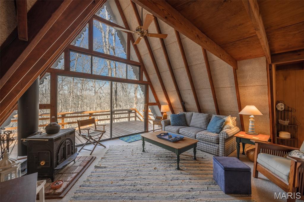 Some chalets at Innsbrook feel like someone just discovered the place. This one feels like Innsbrook itself — rooted, genuine, and exactly where it belongs.
Situated on the original side of the community near the quiet shores of Lake Wanderfern, this 1-bedroom, 1-bath L-frame chalet carries the kind of character that only comes with time. The classic L-frame footprint sets it apart from the more common A-frame silhouettes throughout the resort — a distinctive design that opens up the floorplan and creates a natural sense of space both inside and out. The interior is well-preserved and true to its era: original finishes in solid condition that speak to a property that has been genuinely cared for, not flipped or over-renovated. What you see is real, and it's in good shape. Step outside and the lot immediately earns its own spotlight. Open, spacious, and uncommonly generous for this pocket of the community, it gives you breathing room that tighter lots simply can't offer — room for a future addition, expanded decking, a firepit circle, or just wide-open green space to enjoy the outdoors the way Innsbrook was meant to be enjoyed. The exterior presents beautifully — well-maintained and move-in ready from the moment you pull up. Most furnishings convey with the property, meaning you can be lake-ready from day one without the headache of outfitting a second home from scratch. Location-wise, this one is hard to beat for buyers who appreciate Innsbrook's roots. The original side of the community carries a sense of history and a laid-back pace that draws buyers back year after year. Lake Wanderfern sits just nearby, offering the peaceful, wooded lake atmosphere that defines the Innsbrook experience — quiet mornings on the water, evening walks through the hardwoods, and all the resort amenities just a short ride away. Whether you're searching for a personal weekend retreat, or your first step into the Innsbrook lifestyle, this chalet checks the boxes that matter: honest bones, a standout lot, a strong location, and the kind of authentic Innsbrook charm that newer builds are still trying to replicate. Properties like this — original, well-kept, spacious lot, move-in ready — don't stay available long on the original side. Come see it before someone else does. Most furnishings included. Buyer to verify all details.