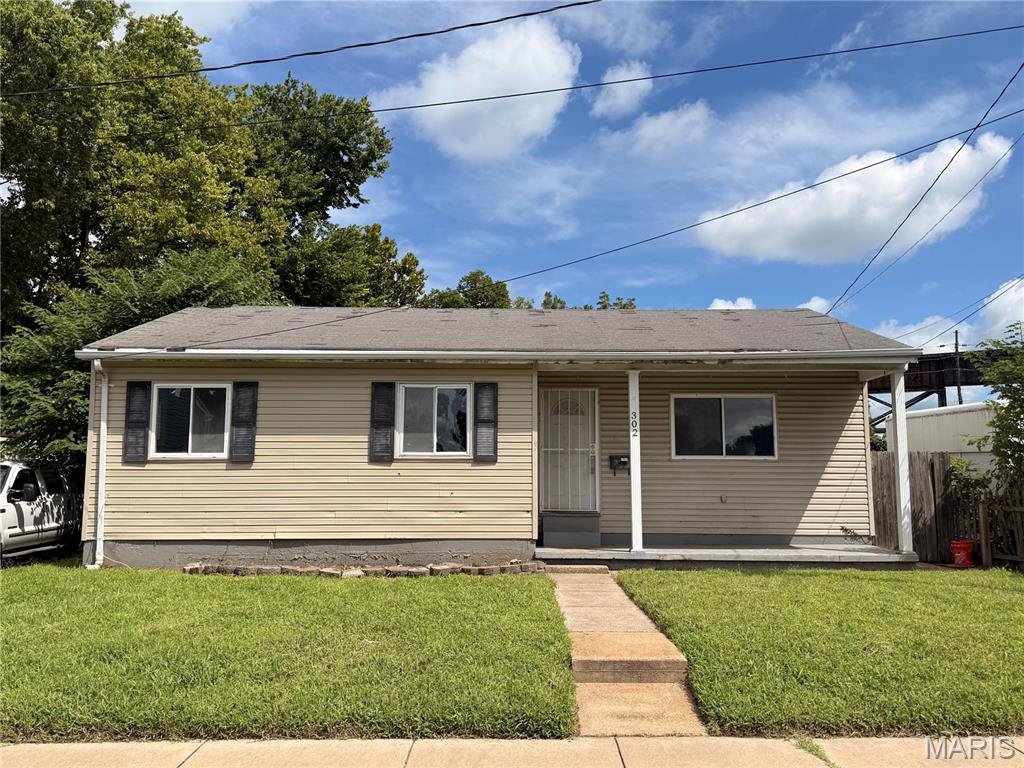 Opportunity awaits! This 3 bed, 1 bath ranch offers approximately 1,030 square feet of one-level living and is ready for its next chapter. The home features main-floor laundry, off-street parking, and a level fenced backyard that backs to trees. Whether you’re looking for your next renovation project or an addition to your rental portfolio this property offers plenty of potential. Bring your ideas and take advantage of this investment opportunity in the 63301 area! Property is being sold as-is, seller will make no repairs or provide inspections.