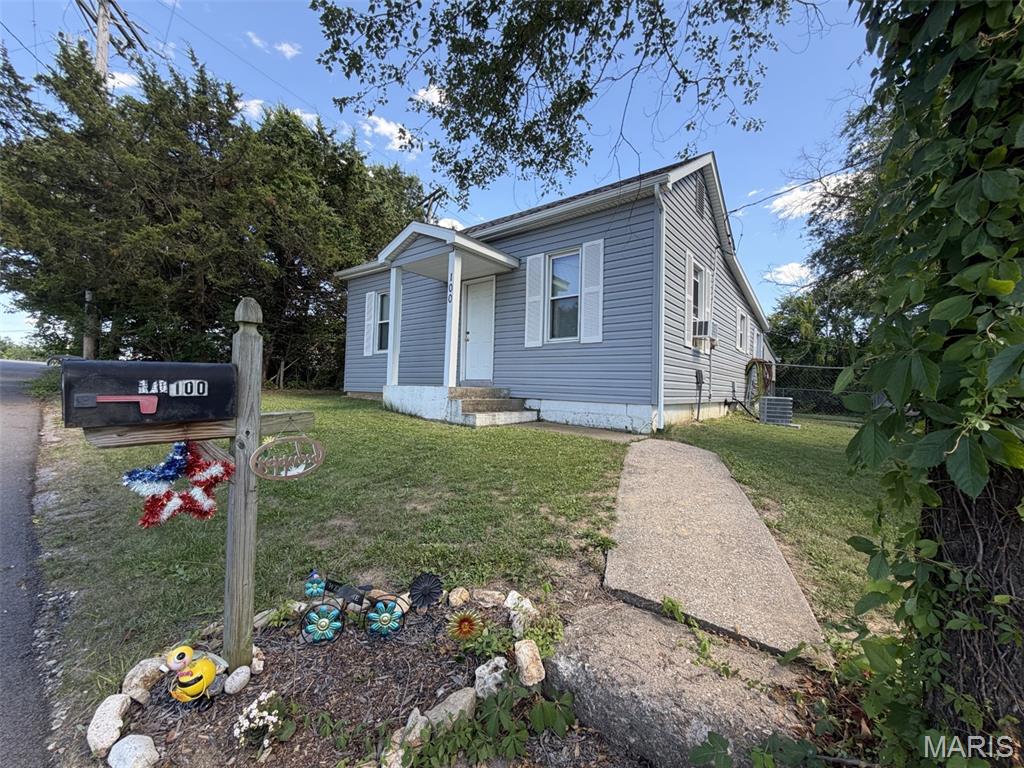 OUTSTANDING COMMERCIAL OPPORTUNITY IN THE HEART OF FORISTELL!  Positioned on a level half-acre lot in one of the region’s fastest-growing communities, this versatile property offers exceptional potential for investors, business owners, and developers alike. Zoned M-1, the property allows for a wide range of commercial and light industrial uses, creating endless possibilities for future development and business operations. The existing 896-square-foot building is well-suited for a variety of uses, including a contractor’s office, insurance agency, real estate office, professional services, coffee shop, retail business, and more. Currently generating over $900 per month in residential rental income, the property also provides immediate investment value.  Ideally located just off Highway T and less than one-half mile from I-70, this property offers excellent visibility, accessibility, and convenience within a rapidly expanding commercial corridor. Whether you're looking to establish a business location, expand your investment portfolio, or capitalize on Foristell’s continued growth, this property presents an outstanding opportunity.