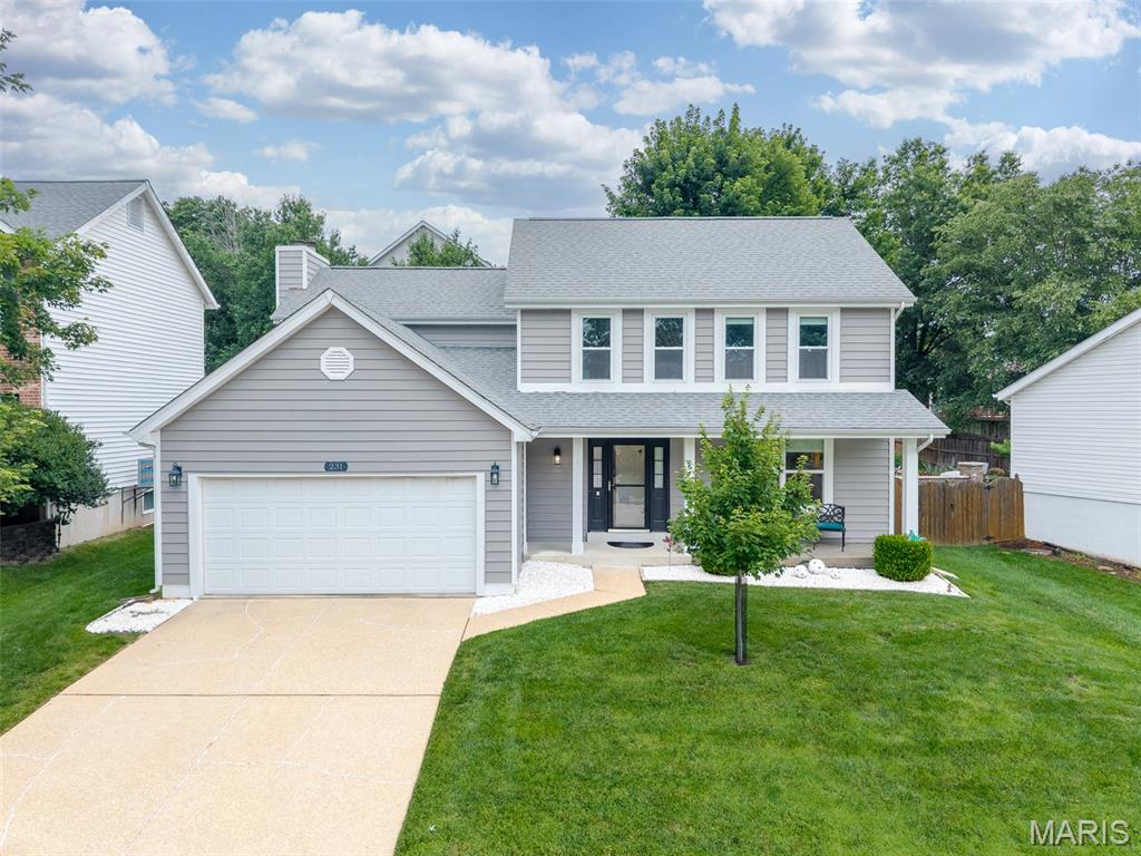 Welcome home to this beautifully maintained 4-bedroom, 3 full bath home in the heart of Ballwin. Offering the perfect blend of space, comfort, and style, this home features a bright, open layout with generous living areas, a spacious kitchen, and plenty of room for both everyday living and entertaining. At the heart of the home is a spacious kitchen that serves as a true chef's haven. You will love the expansive counter space and high-end functionality. Best of all, storage is abundant. The primary suite provides a relaxing retreat, while three additional bedrooms offer flexibility for other uses. Step outside to enjoy a private backyard perfect for gatherings, playtime, or quiet evenings. Conveniently located near top-rated schools, parks, shopping, and dining, this home delivers the ideal combination of comfort, convenience, and a great Ballwin location.