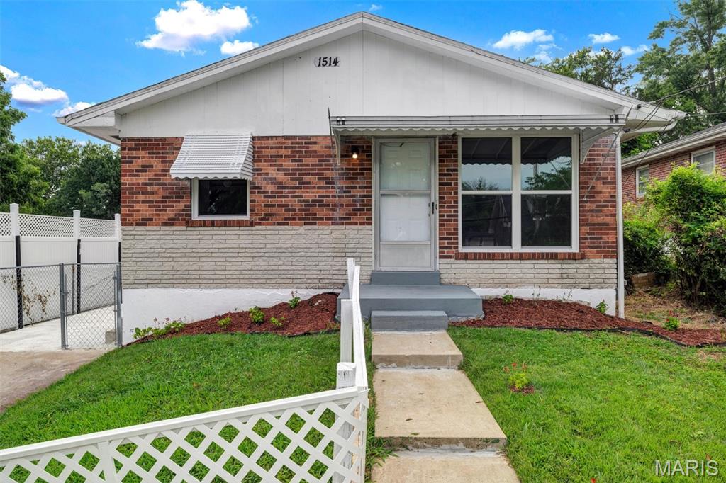 Freshly renovated and move-in ready, this 3-bedroom, 2-bath brick ranch offers a great blend of updates, functionality, and future potential in the Normandy School District. Step inside to find fresh paint, new flooring, updated light fixtures, and tasteful cosmetic improvements throughout. The eat-in kitchen features updated stainless steel appliances, including a gas stove, a convenient pantry, and plenty of space for a dining table—perfect for everyday meals and entertaining. The updated bathroom offers a fresh, modern feel.

The partially finished lower level provides additional living or recreational space, along with a half bathroom, dedicated laundry area, and ample storage. Outside, enjoy a fenced backyard with patio space, perfect for relaxing, entertaining, or enjoying outdoor activities. A private driveway provides convenient off-street parking.

Fresh, updated, and ready for its next owner—schedule your showing today!