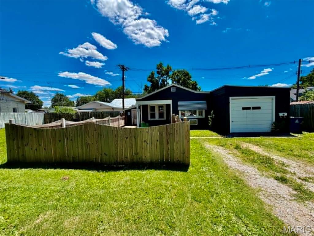 Move-in ready with room to grow! This charming home is currently configured as a spacious one-bedroom but could easily be converted back to a two-bedroom layout if desired. Situated on a large lot set back from the road, the property offers a long driveway for ample parking and added privacy. Enjoy the fenced front yard area, perfect for pets, play, or relaxing outdoors. Inside, you’ll find a generously sized living room and numerous recent improvements. The seller has given the home a fresh facelift, including updates to the roof, plumbing, electrical system, and installation of an energy-efficient mini-split system. Whether you’re looking for your first home, downsizing, or seeking an investment opportunity, this property offers comfort, flexibility, and value.