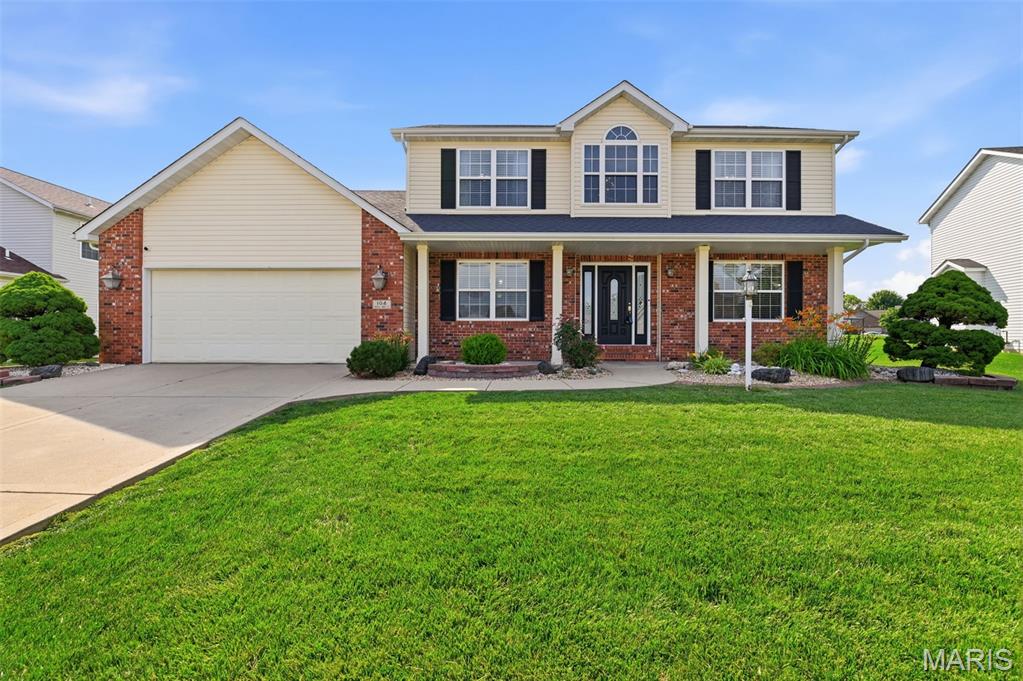 This home belongs on the must-see list for its spacious floor plan and immaculate condition, with virtually no deferred maintenance.  Traditional 2-story with plenty of flexible space for living and entertaining on the main level; 3 bedrooms up, including the large primary ensuite and additional full bath; 2 w/potential 3rd bedrooms on the lower level, as well as a luxury bath, exercise room, and designated mechanical room. 
* Hard-wired standby generator with automatic transfer switch. 2021
* ADT security system with all window and door entry sensors and life safety monitoring. 
* Battery backup sump pump
* A/c 2024
* Furnace and A/C on seasonal service plan
* Water heater 2023
* Roof 2017 w/top-tier architectural shingles
* Stove and Dishwasher 2026
* Refrigerator and microwave 2024
Checks all the boxes and has a really nice lawn too!
Come visit "The Oaks"; it's an exclusive neighborhood with green spaces, sidewalks, and cul-de-sacs, and just far enough from the city to be peaceful yet conveniently close to amenities.