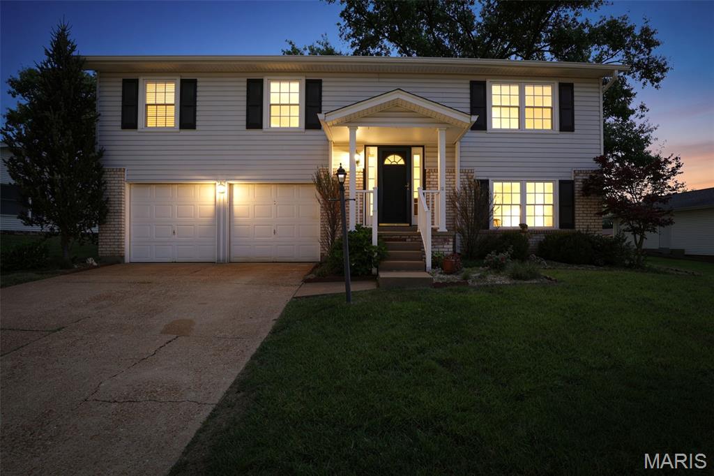 Welcome home to desirable Towne South Estates! Situated on a spacious corner lot, this 4 bedroom, 2 full bath home offers updates, functionality, and room to spread out. The updated kitchen features stainless steel appliances, ample cabinetry, and flows seamlessly into the main living spaces with neutral paint and 6-panel doors throughout. The primary suite includes a private full bath for added comfort.
The finished lower level offers a dedicated laundry area, 5th bedroom potential (needs door & closet), lots of additional storage space, updated systems, tankless water heater, and walk-out access to the lower patio—perfect for entertaining or relaxing. The oversized garage includes insulated doors and extra storage space for hobbies or projects. Step outside to enjoy the fully fenced backyard with plenty of room for pets, play, or gatherings. A well-maintained home with practical updates in a convenient location!