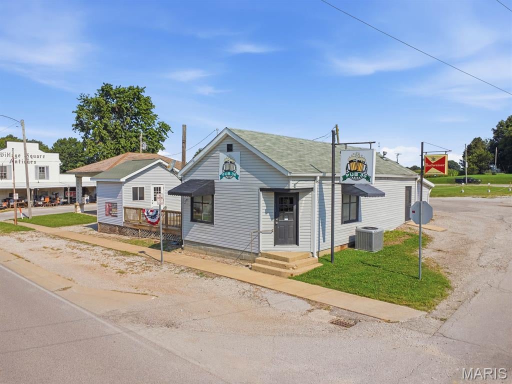 Don’t miss this exceptional opportunity to own a well-established bar and tavern in a high-traffic location. With years of successful operation and a versatile property layout, this turnkey business is an excellent option for an owner-operator or investor looking to step into a proven setting.
The well-maintained building features a spacious bar area, gaming area, large open room ideal for pool tables, dart boards, and additional seating, plus a generous storage room and walk-in beer cooler. Guests can also enjoy a great back patio area for outdoor seating, while the large parking lot provides added convenience and accessibility.  An additional building offers valuable storage space and further flexibility, with potential for expansion, rental income, or a complementary new business venture. This established property offers multiple avenues for continued use and future growth.  New Roof put on Sept. 2026