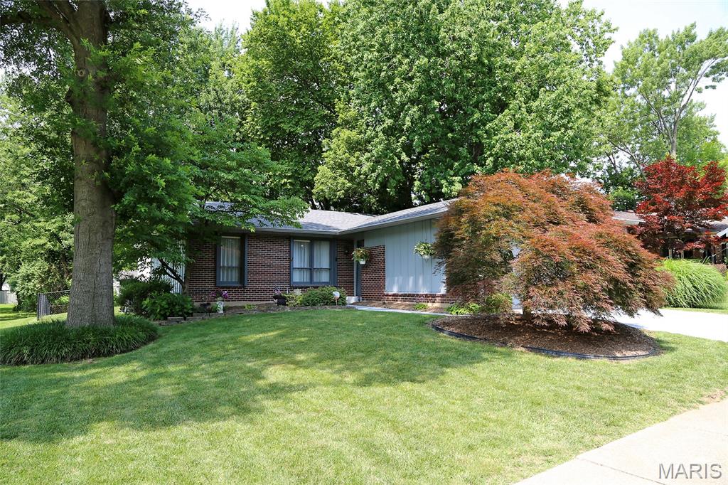 Beautiful well maintained spacious Ranch style Home. 4 Bedrooms on main level and 2 Full Bathrooms. Large gathering area, Living Room, separate Dining Room with a main level Open Floor Plan. Kitchen with center Island & plenty of custom cabinetry open to the Living room. Master Bedroom Suite w/ Full Master Bedroom, closet organizers and neutral decor. 3 additional bedrooms and full guest bathroom. NEW ROOF 2026.  Walk out from Kitchen to the large Deck with a wonderful backyard complete with mature trees and landscaping, Great yard for family & entertaining. Full Basement with plenty of storage. Great Location close to Schools, Churches, Shopping, Parks. This has been a Wonderful Family Home for the Sellers! Come See Today!