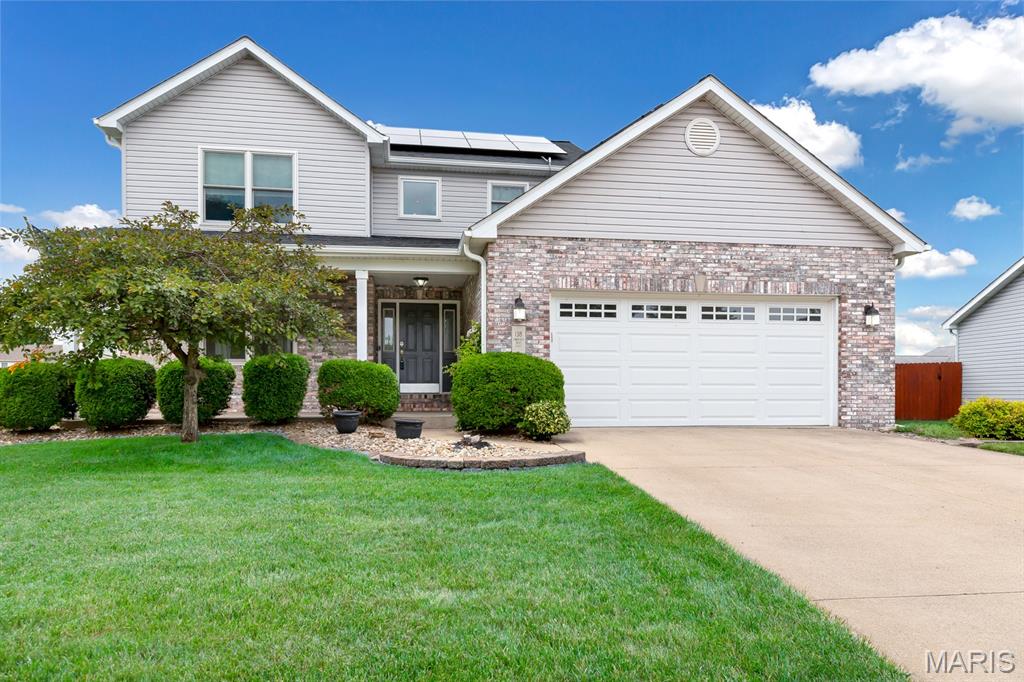 Stunning 2-Story Home with Resort - Style Backyard Oasis! Welcome to this beautifully maintained 2-story home, built in 2000, offering modern comfort and timeless appeal in a fantastic neighborhood.  With generous living spaces and an incredible outdoor entertaining setup, this property feels like a private retreat while still being move-in ready. The spacious living room is perfect for family gatherings or relaxing evenings, while the dining area seamlessly connects to a functional kitchen featuring plenty of cabinets, granite countertops, a large island, quality appliances and breakfast area. Upstairs, the primary suite includes a private bathroom, plus walk-in closet.  Two additional roomy bedrooms with ample closets. Full hall bathroom. Let's go downstairs - incredibly inviting family room - the perfect blend of comfort and entertainment. Whether you're mixing drinks for game day or hosting a casual wine night, this bar area is designed for effortless entertaining. Half bath for guests and storage area complete this level. The real wow factor awaits in the backyard. This private, fenced oasis features a sparkling in ground pool - perfect for summer days and family fun - paired with a fully equipped outdoor kitchen complete with shaker cabinets, built-in smoker, granite countertops and beverage fridge. Whether you're hosting weekend barbecues, poolside parties, or just a quiet evening alone, this backyard is designed for year-round enjoyment and effortless entertaining. 2 car attached garage and great curb appeal. This is more than just a house - it's a lifestyle. A wonderful blend of comfortable living spaces and an incredible outdoor environment ready for you to enjoy immediately. Don't miss your chance to call this beauty HOME. Schedule your private showing today! Buyer's to verify all MLS data, including but not limited to, square footage, measurements, taxes, exemptions, lot size, etc.