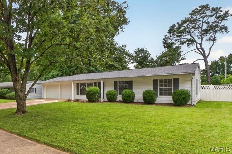 Welcome to this wonderfully warm and inviting residence in the highly sought after Parkway School District.

Inside, you’ll find a freshly updated home featuring new floors, fresh new carpet, and a beautifully updated kitchen complete with stone counters and stainless steel appliances. The bonus living space/large dining room create the ideal setting for gatherings of friends and loved ones—perfect for making lasting memories year-round.
Next step outside to your private oasis: a giant flat backyard with a large concrete patio, perfectly ready for the beautiful Fall weather that’s bound to be coming soon. Just imagine evenings filled with BBQs, crackling bonfires, and the crisp, cozy atmosphere of autumn under the open sky.

Lastly notice the 3 bedrooms which include a primary suite with walk in shower. Everything Manchester has to offer, with tons of restaurants, parks, and everyday conveniences right at your fingertips.

All one level for effortless living of all ages and 100% move-in ready. This beautiful home is waiting for you to unpack and start enjoying the lifestyle you’ve be dreaming of. Don’t wait, schedule your showing and discover the perfect place to call home.