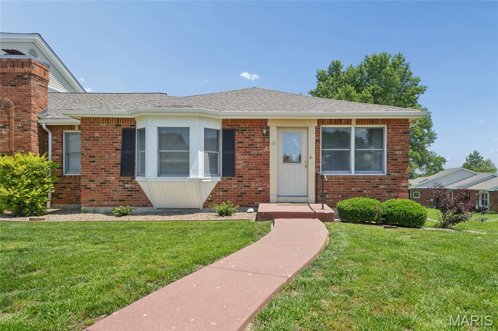 BRITTANY PLACE END-UNIT offers 2+ Beds & 1.5 Bath and is conveniently located with EZ Access to Hwys 47 & 61 * Step into Living Room with Bookcases & Crown Molding * Kitchen offers Penisula for plenty of Counter Space, Appliances including: Double Oven Range, Microwave, Dishwasher & Refrigerator and Pantry * Spacious Breakfast Room with Bay * Main-Level Primary Bedroom with Window Seat Bay and opens to Ensuite Bath featuring Double Bowl Vanity, Jetted Tub & Separate Shower plus Walk-In Closet * Powder Room for Guests * FINISHED WALKOUT LOWER-LEVEL boasts an Bedroom, Den or 3rd Sleeping Area, Full Bath and Family Room that opens to Patio and Greenspace * Laundry Hookups in Unit & Storage Closet * 2-Assigned Parking Spaces