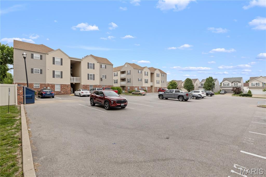 Spacious and well-maintained ground-level, two-bedroom, two-bath condominium in Saratoga Condominiums offering no-step entry and 1,114 square feet of comfortable living space. This apartment-style unit features in-unit laundry, an assigned parking space, and newer vinyl plank flooring throughout most of the home.

Enjoy relaxing outdoors on your private patio, complete with additional storage. The large eat-in kitchen includes 42” maple cabinetry, stainless steel appliances (electric range, dishwasher, built-in microwave, and refrigerator), and an oversized double-wide pantry.

The primary bedroom suite offers a private bath and a generous 9’ x 5’ walk-in closet. The second bedroom provides direct access to a full bathroom, making it ideal for guests or roommates.

Additional features include:

Full-size washer and dryer included

Electric furnace and central air conditioning

Water, sewer, and trash included (tenant pays electric only)

Conveniently located near Highway 40, Highway 70, Highway 94, and the Page Extension, with easy access to shopping, grocery stores, and entertainment.

Rental Terms:

$1,450 first month’s rent

$1,450 security deposit (both due upon acceptance)

One-year lease minimum

Pets negotiable with possible pet deposit (based on size and number)

Available for occupancy almost immediately

Strictly for rent — not available for lease purchase or option to buy
