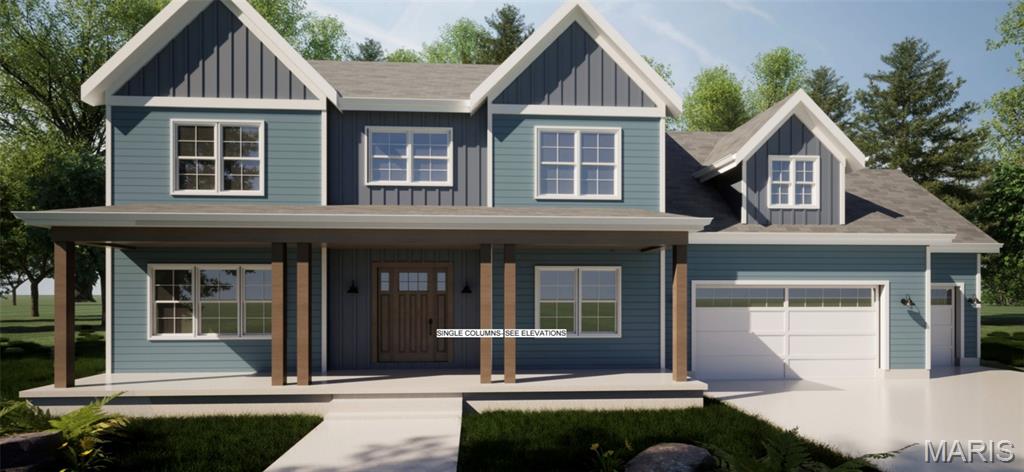 Who wants a newly built home for 2026! Would you like to participate in deciding much of the finishes, color choices, features of the home? This 5 bedroom, 3.5 bath, 3 car garage includes 9 foot poured basement with egress window, a huge 5th bedroom, full bath, family room, game room and potential for a custom wet bar. The first floor features custom cabinetry, a huge 8' eat on island, 1st floor laundry, mud room, dining room and a den. The second floor has the large primary bedroom with 2 closets, ensuite with soaking tub and a walk in shower. Plus, 3 additional bedrooms and an open living area perfect for lounging. The 3 car garage is a rare find in Kirkwood new construction as well. Plus, a flat usable yard! While the house is currently being built, Rutledge Custom Homes will partner with the new home owner in making as many decisions as possible. The sooner you buy this home, the more choice you will have in determining the final look. Currently, this home is being framed and should be under roof by February 1st. Anticipated date for finishing the home is late May 2026.